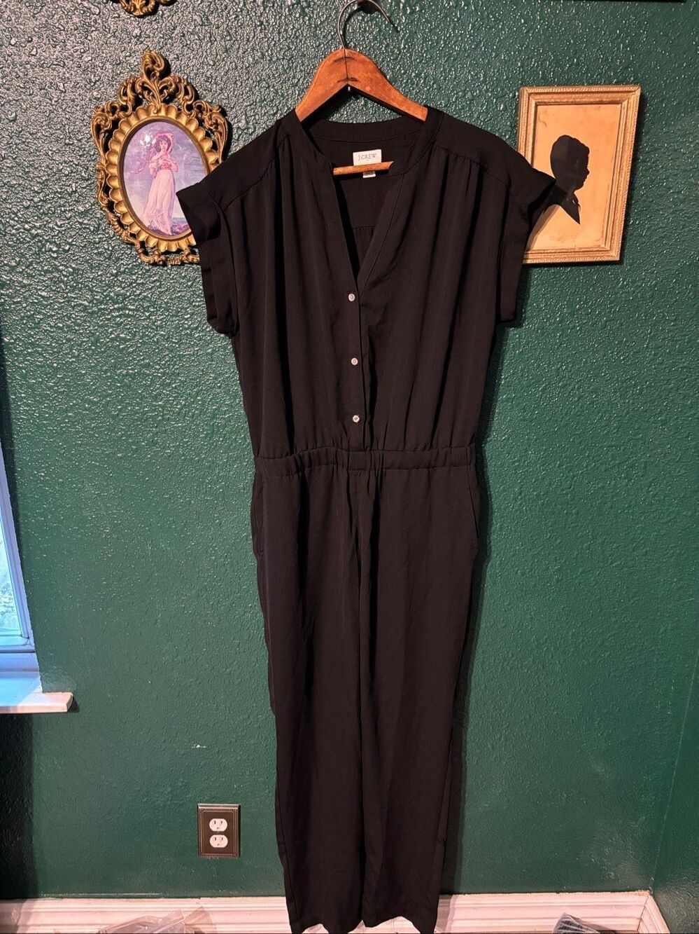 J.Crew Black Jumpsuit Romper Sz XS